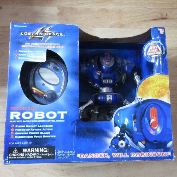 Lost in Space Robot 1997 Remote Controlled Motorized Toy Trendmasters - Picture 2 of 8